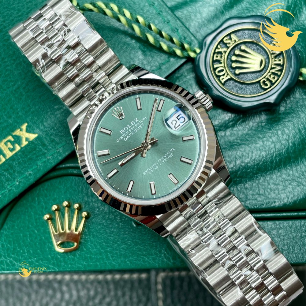 Rolex Lady-Datejust 278274 Mint Green 31mm