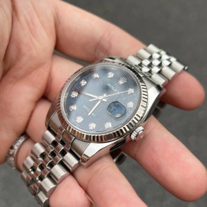 Rolex Datejust 126234 White Gold & Stainless Steel Blue Jubilee 36mm