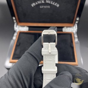 Franck Muller V32 White Custom Full Diamond
